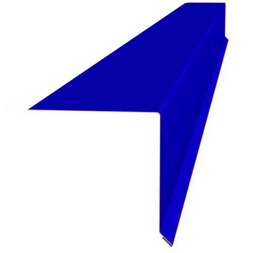 Планка торцевая (ветровая) Синяя