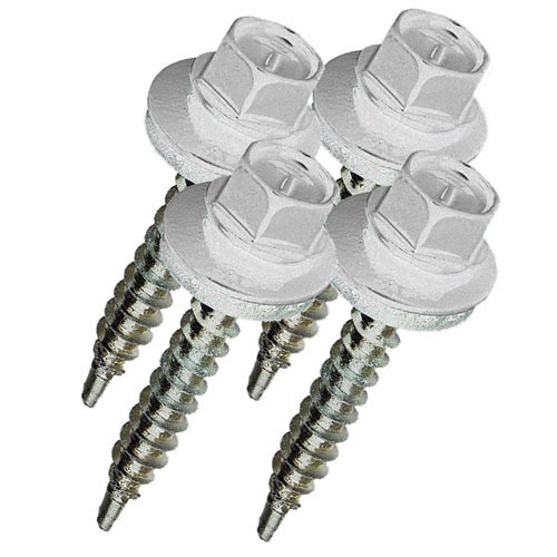 Саморезы кровельные 4.8*29 (3500 шт) Белые