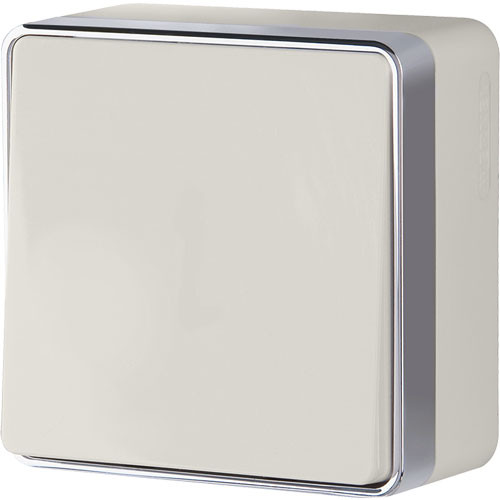 Выключатель одноклавишный ОП Werkel Gallant слоновая кость