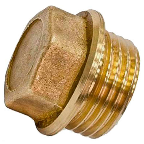 Заглушка 3/4 наружная резьба латунь