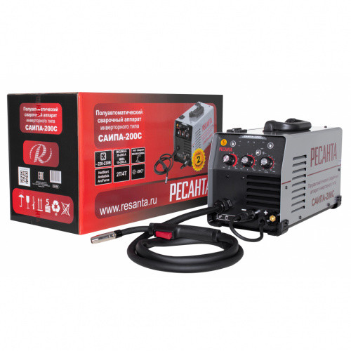 Сварочный полуавтомат САИПА-200C (MIG/MAG)Ресанта Сварочный полуавтомат САИПА-200C (MIG/MAG)Ресанта