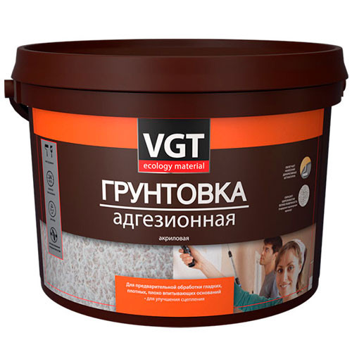 Грунтовка адгезионная акриловая ВД-АК-0301 VGT 8 кг