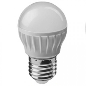 Лампа светодиодная шар LED BASIC CN 8.5 Вт Е27 3000 К тепл, белый свет КОСМОС