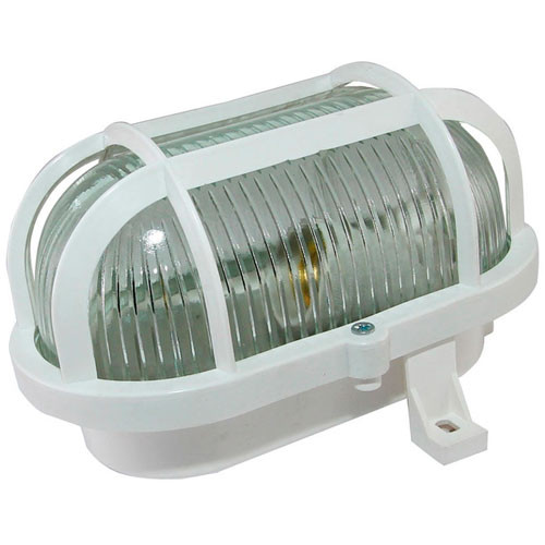 Светильник ПСХ-60 IP53 пластиковая решетка белый