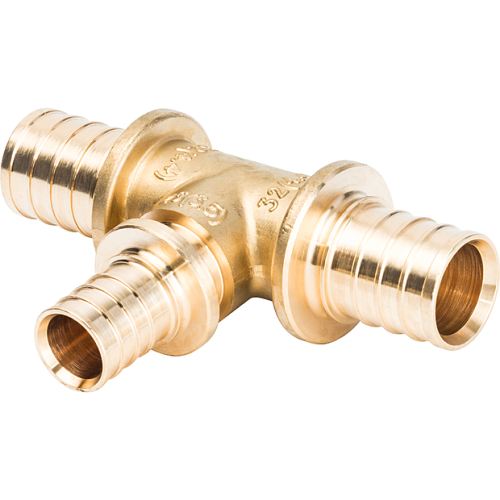 Тройник аксиальный 16Х16Х16 для сшитого полиэтилена VER-PRO