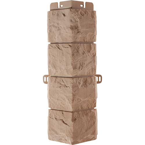 Наружный угол для фасадных панелей ФАГОТ ЭКО цвет бежевый Альта-Профиль Наружный угол для фасадных панелей ФАГОТ ЭКО цвет бежевый Альта-Профиль