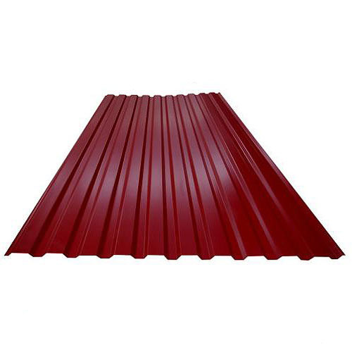Профлист для крыши С21 (1.05*2.0) Вишневый (0.4)