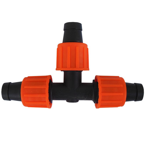 Тройник для капельной ленты 