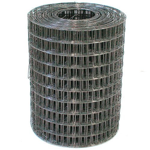 Сетка сварная в рулоне 25*25*1,5 (1*25) черная