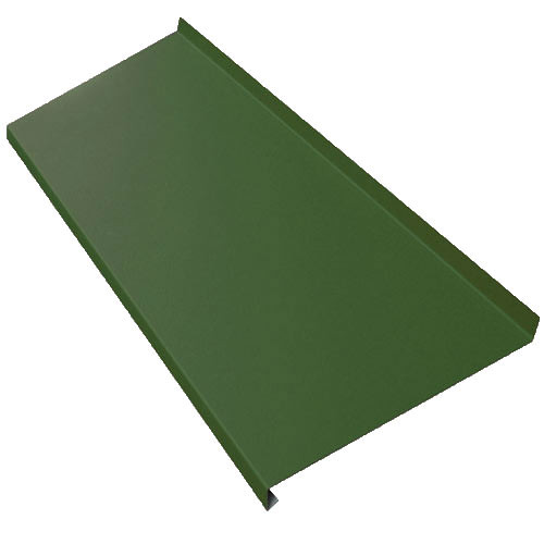 Отлив на окно (100*2000) крашенный Зеленый