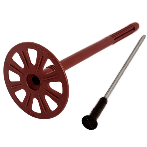 Дюбель д/теплоиз. Гриб 10*160 с металл. ст. и термоголовкой REISTOX (200 шт)