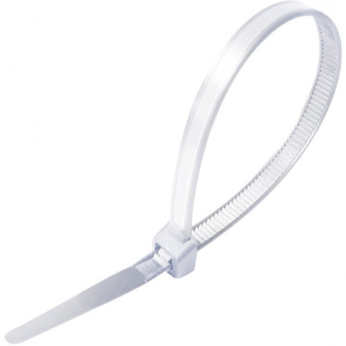 Хомут-стяжка 2.5*100 (100 шт) белый