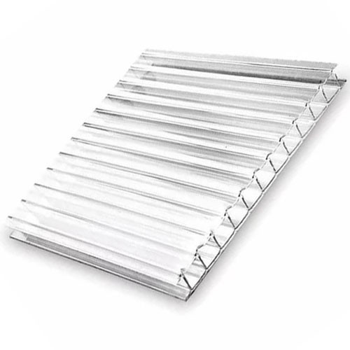 Сотовый поликарбонат 4 мм 6 метров (прозрачный) ЭКОНОМ