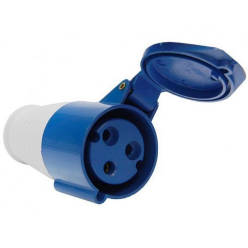 Розетка силовая переносная 2P+PE 32A 220B