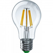 Лампа светодиодная филаментная Е27 15 Вт грушевидная прозрачная 4000 К нейтральный белый ОНЛАЙТ