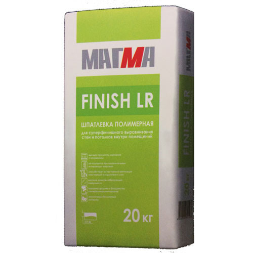 Шпатлевка Магма FINISH LR  полимерная (20 кг)