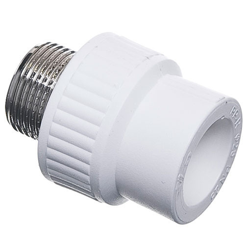 Муфта прямая с нар/рез. 50-11/2 (полипропилен)