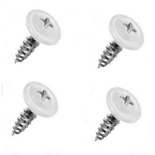 4.2*19 саморез с пресшайбой  острые RAL 9003 (200 шт.)