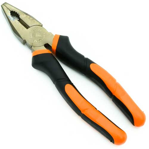 Пассатижи Bohrer Комфорт 200 мм двухкомпонентная рукоятка