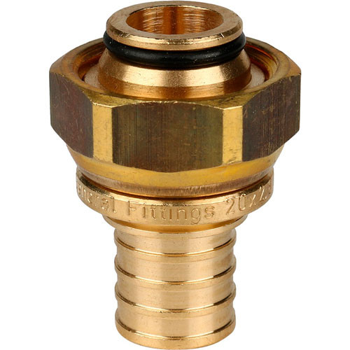 Переходник с накидной гайкой евроконус 16xG 3/4 аксиальный STOUT