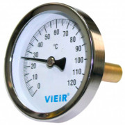 Термометр с гильзой 1/2 120 С