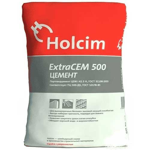 Цемент Holcim 500 (Щуровский)  40 кг