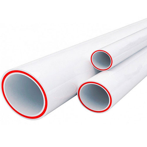 Труба стекловолокно 50*8,3  PN25 (4м) (полипропилен)