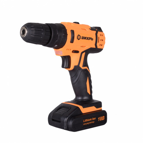 Дрель-шуруповерт аккумуляторная ДА-18Л-2КУ Вихрь Дрель-шуруповерт аккумуляторная ДА-18Л-2КУ Вихрь