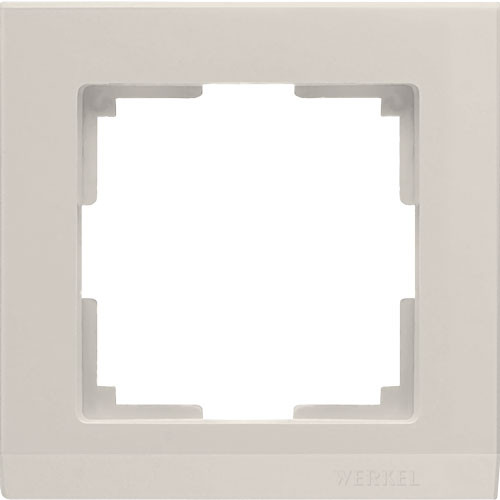 Рамка одинарная Werkel Stark слоновая кость
