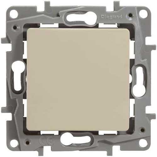 Выключатель проходной одноклавишный СП Legrand Etika слоновая кость