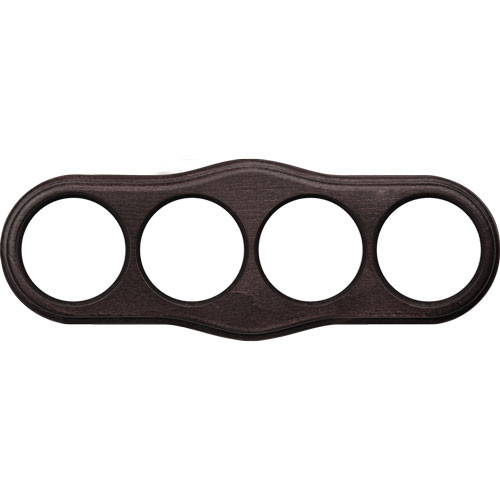 Рамка четырехместная Werkel Legend Wave Ретро венге