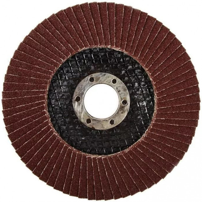Круг лепестковый торцевой 125х22 (Р 80)