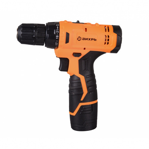 Дрель-шуруповерт аккумуляторная ДА-12Л-2КА Вихрь