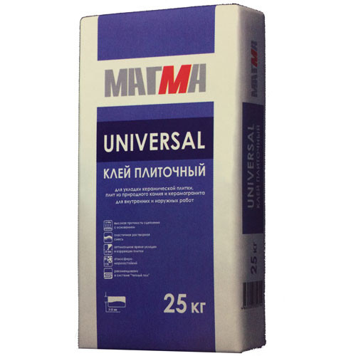 Клей плиточный Магма Универсал (25 кг)