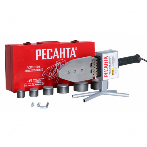 Аппарат для сварки ПВХ труб АСПТ-1000 Ресанта