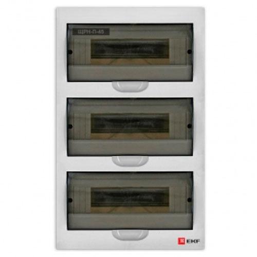 Щит распределительный навесной ЩРНП-36 IP40 пластиковый (EKF)