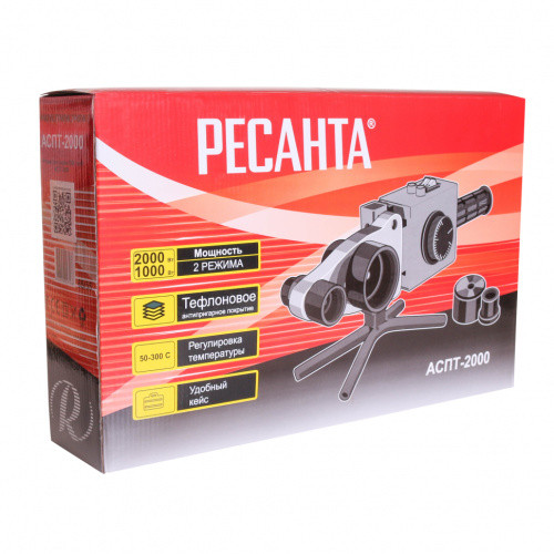 Аппарат для сварки ПВХ труб АСПТ-2000 Ресанта