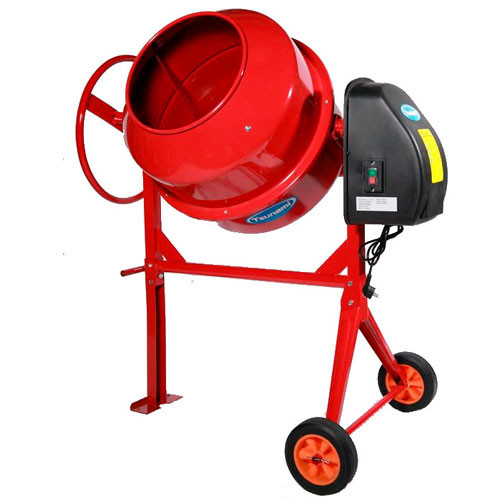 Бетономешалка 550 Вт, 220В, 120 л. чугунный венец , Tsunami