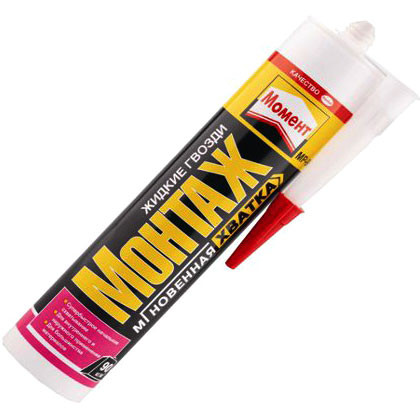 Клей МОМЕНТ МОНТАЖ 375 г. мгновенная хватка МР 90