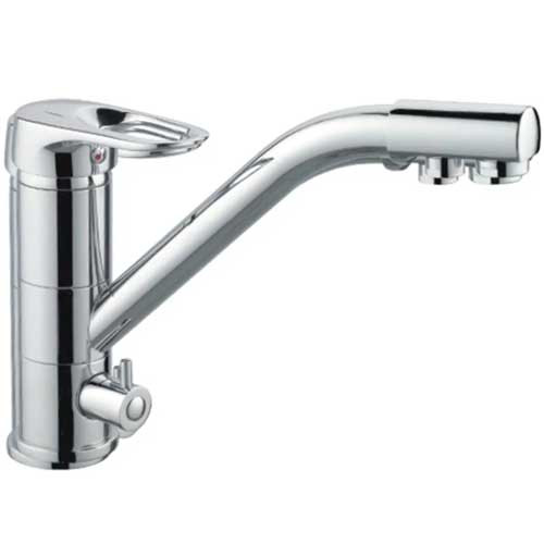 Смеситель для кухни HAIBA 4304 с подключением фильтра питьевой воды