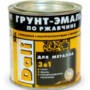 Грунт-эмаль по ржавчине красно-коричневая (RAL3011) (0,75л) Dali