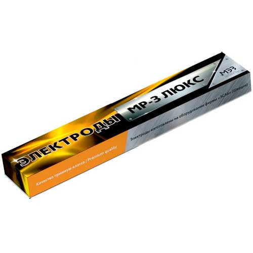 Электроды 3 мм МР-3 Люкс Плюс ТМ МЭЗ (1 кг)