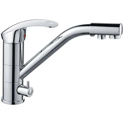 Смеситель для кухни HAIBA 4321 с подключением фильтра питьевой воды