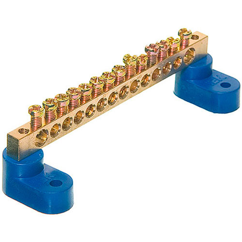 Шина нулевая 6*9-24 на 2-х угловых изоляторах