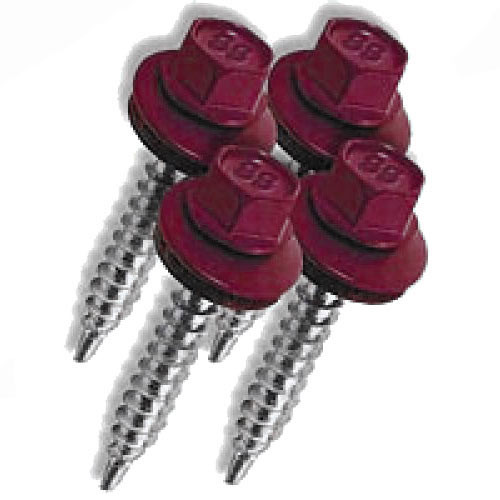 Саморезы кровельные 4.8*29 (250 шт) Вишневые