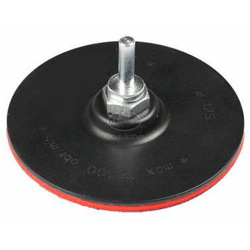 Тарелка опорная с липучкой (125мм) Тарелка опорная с липучкой (125мм)