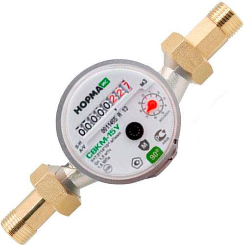 Счетчик для воды универсальный СВКМ-15 У НОРМА