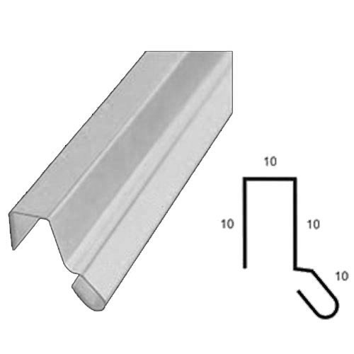 Парапет на забор С-8 оцинкованный (2 м.)