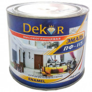 Эмаль ПФ-115 салатовая 2.6 кг. DEKOR (Кубанские краски)
