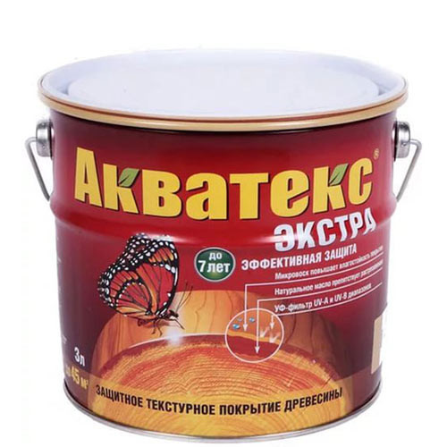 Пропитка для дерева Акватекс Экстра Олива 2.7 л